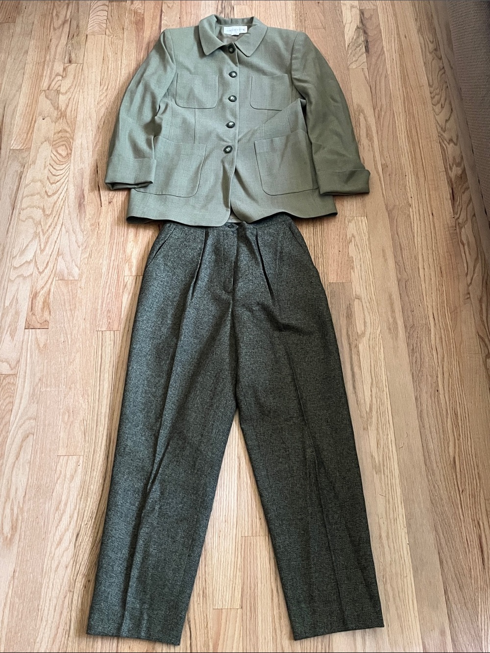 Jones New York Green Suit